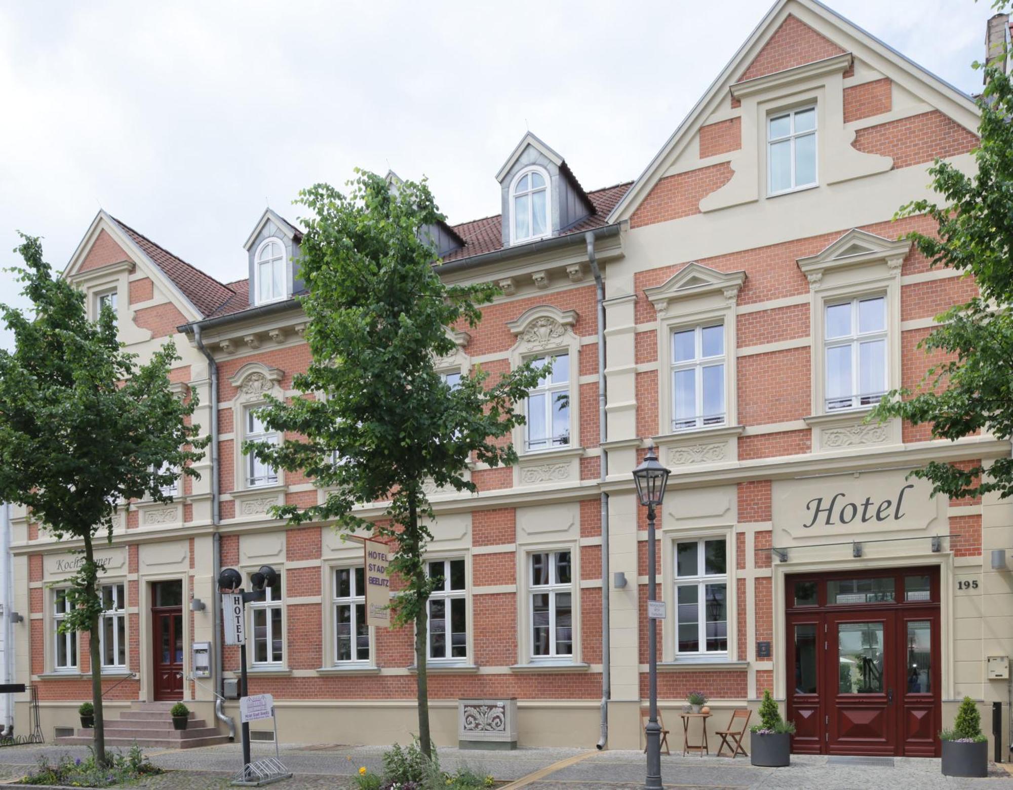 Gut Hotel Stadt Beelitz Exteriör bild